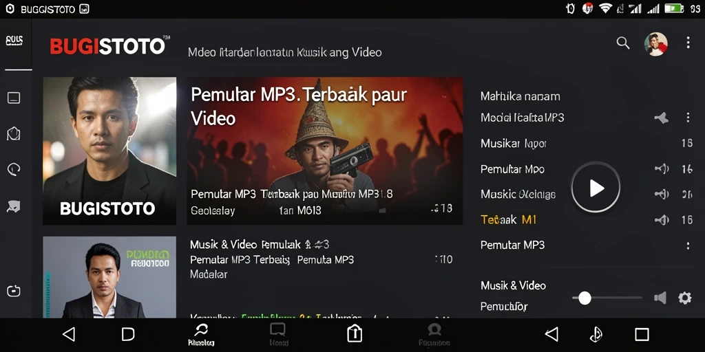 Antarmuka pengguna aplikasi BUGISTOTO yang menarik dan fungsional.