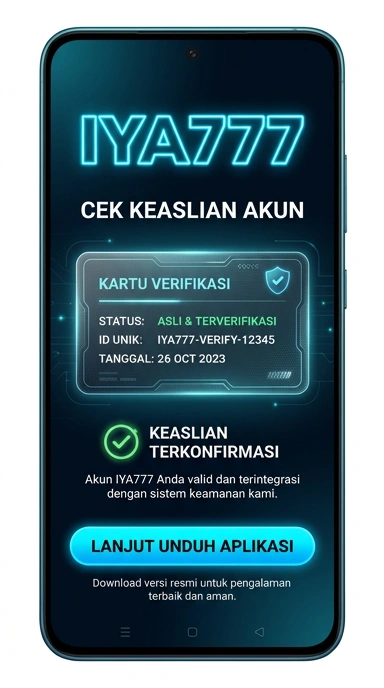 Kanal Resmi Unduh APK Iya777 untuk Android